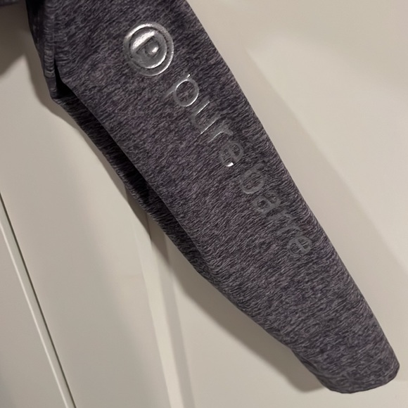 pure barre x beyond yoga purple leggings size M 28” inseam - Picture 4 of 4